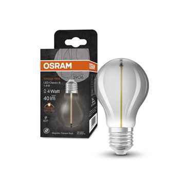 OSRAM Vintage 1906 Standard Filament Magnetic 1,8W=4W Smoke E27